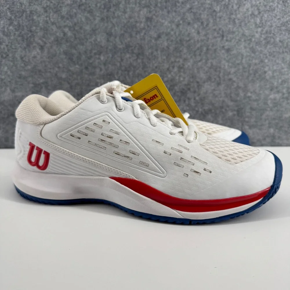 Wilson Rush Pro Ace JR Tennis Shoes Kids 6 White Red Blue WRS33285S